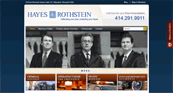 Desktop Screenshot of hayesrothstein.com