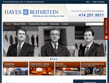 Tablet Screenshot of hayesrothstein.com